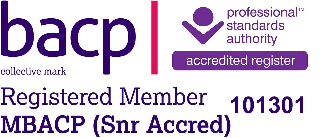 BACP Accredited Member logo.